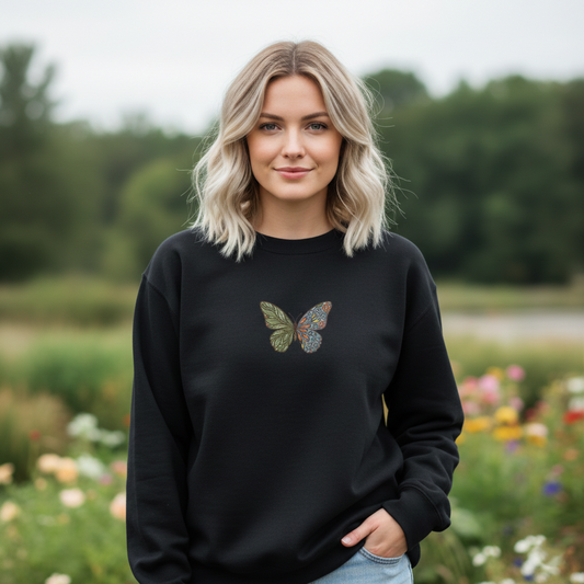 Sweatshirt Women LUKATO - Butterfly sweatshirt