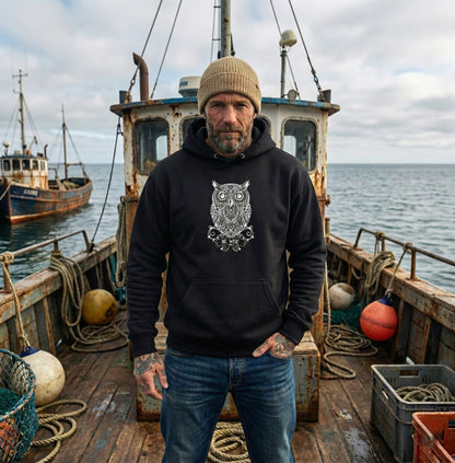 Men’s Owl Hoodie – Graphic Hoodie with Owl Design